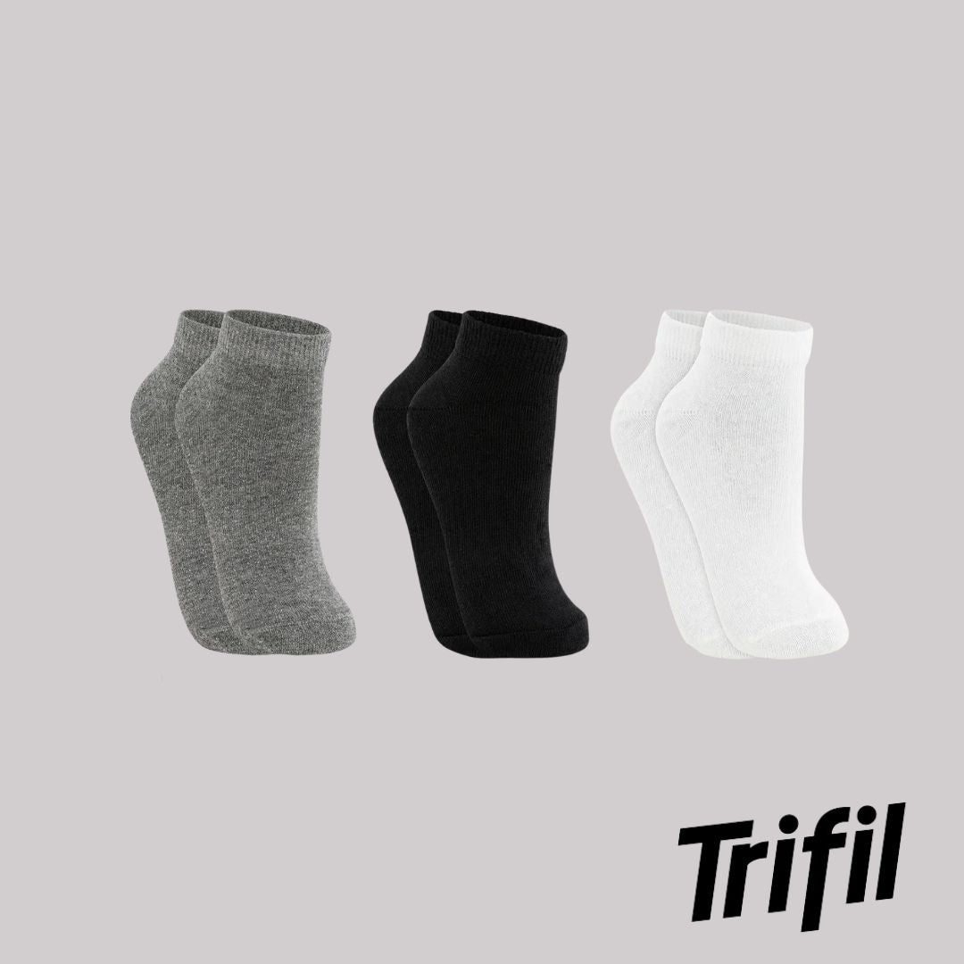 Kit 3x1 medias deportivas soquete Trifil