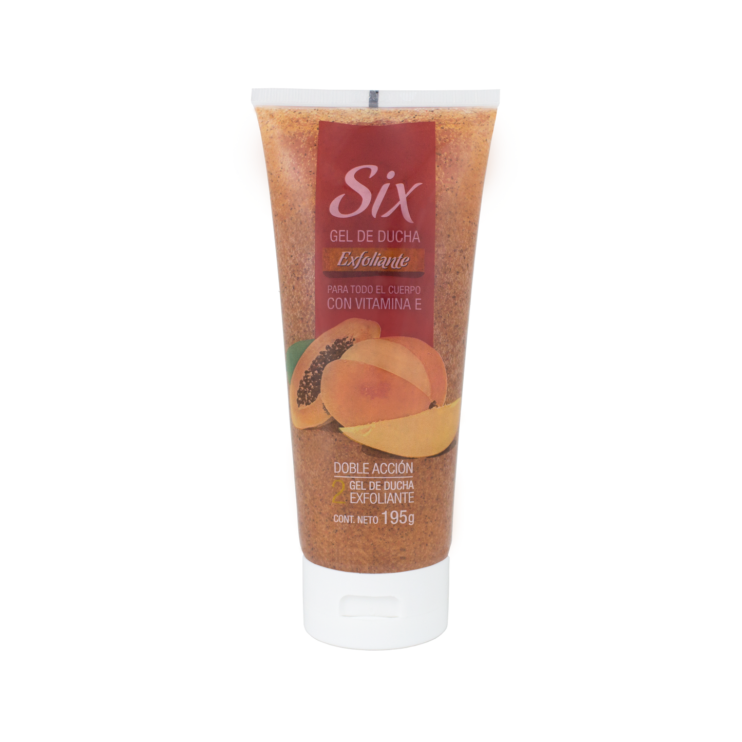 Gel De Ducha Exfoliante Mango Y Papaya 195 gr