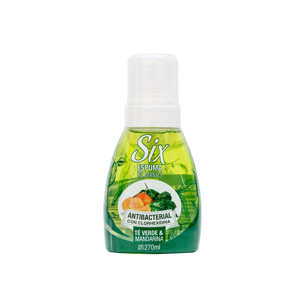 Espuma De Manos Té Verde Y Mandarina 270 ml