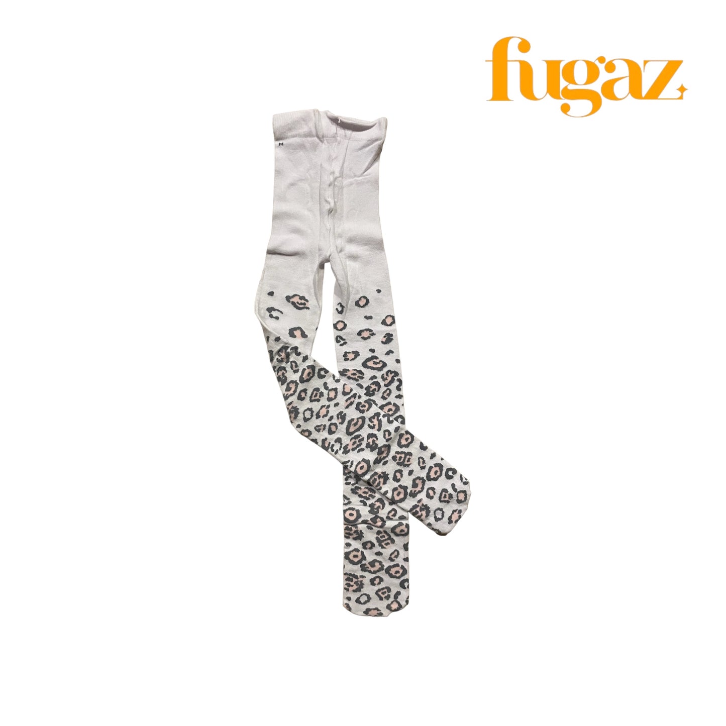 Media calza de algodón animal print niñas