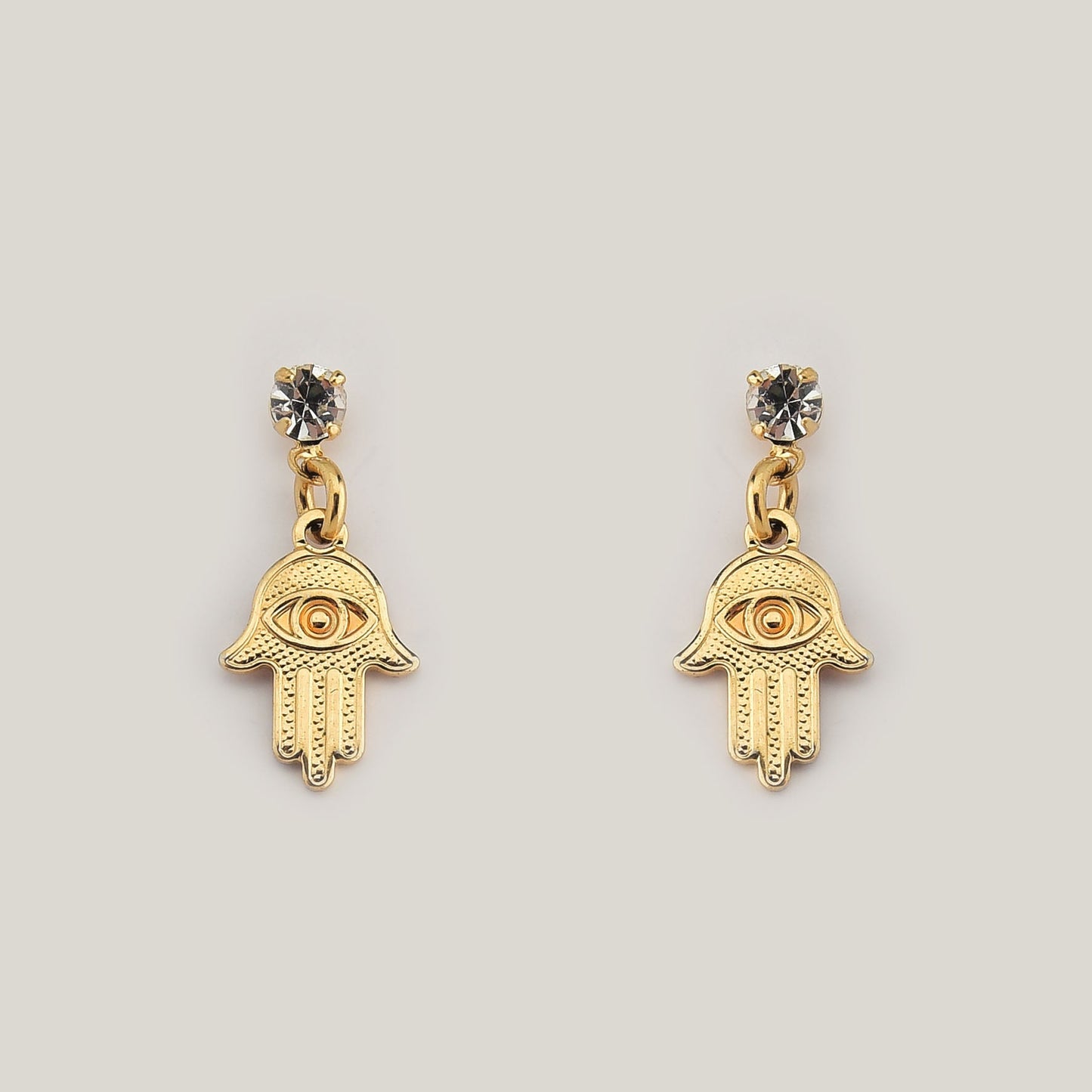 Aro jamsa colgante con cristal