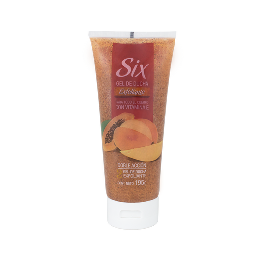 Gel De Ducha Exfoliante Mango Y Papaya  195 gr