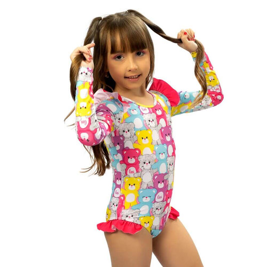 Malla infantil osito Ted con mangas