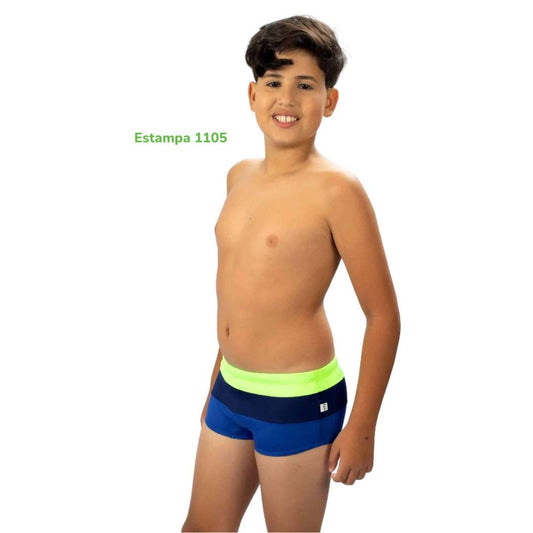 Malla juvenil boxer Verde UV 3 colores